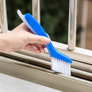 厨房用刷缝隙刷门窗缝槽水槽凹槽折叠清洁刷小刷子扫窗户缝的工具