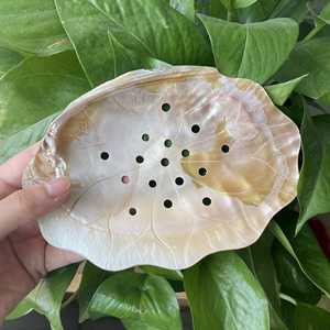 500人付款淘宝淡水珍珠蚌壳贝壳珍珠鎏金包边抛光打磨装饰品工艺品