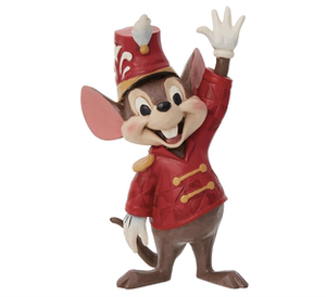 【disney美国代购】小飞象timothy mouse老鼠mini树脂摆件