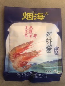 对虾酱 蜢虾酱80g 山东烟台青岛特产烟海蜢子虾酱虾子酱即食食品
