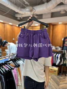 【韩国代购一件包邮】 2024年 夏 GARMENT-P公鸡家 系带 短裤