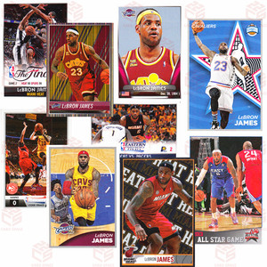 帕尼尼 2013-14 15 16 NBA球星贴纸  骑士队 勒布朗 詹姆斯 9款