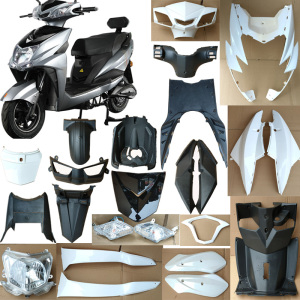 电动车外壳大环尚领摩托车 双诚尚领尚羚塑料件尚羚加长尚领外壳