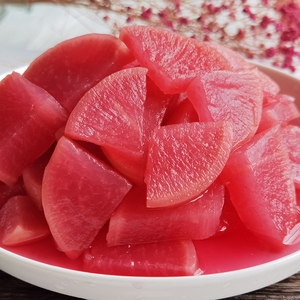 新鲜腌制樱花萝卜酸辣手工开胃即食凉菜下饭菜腌菜酱菜萝卜干咸菜