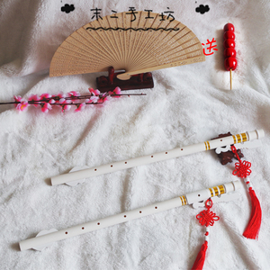 00玩具动员了淘宝1:6古代兵器武器模型雪凤冰王笛不锈钢笛子古笛 12