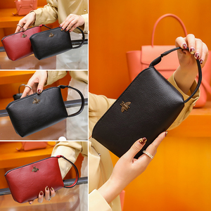 诺黛尔包袋淘宝放手机小包包夏季小清新手拎女包2023新款高级感链条