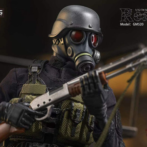 生化危机死神hunk汉克6寸1:12gmtoys小比例可动人偶第一弹预售