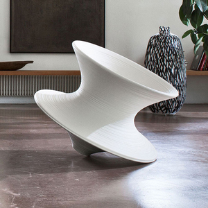 意大利 magis spun简易后现代客厅会客扶手椅创意陀螺个人座椅