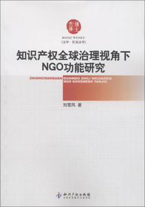 正版图书 知识产权全球治理视角下NGO功能研究 刘雪凤知识产权978