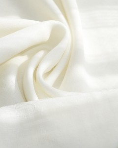 白色竹棉竹纤维双层纱布布料做睡袋方巾三角巾隔汗巾盖毯微瑕布料