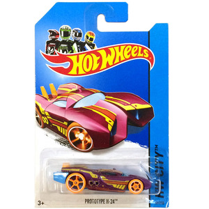 2014 风火轮 #059 prototype h-24 棕色涂装 4个小人板卡