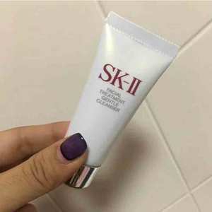 sk-ii sk2护肤洁面霜全效活肤氨基酸洗面奶温和补水保湿20g小样