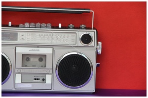 华燕 SLY- 8080 立体声收录机 录音机 磁带机 收音机 单卡成色好