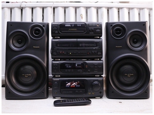 日本原装 二手音响 panasonic/松下 ch-505 发烧组合音响 原遥控