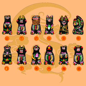 淮阳泥泥狗 活化石古图腾 十二生肖 非物质文化遗产 淮阳特产