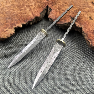大马士革钢胚刀