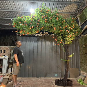 88假树叶绿色仿真大叶子家庭装修用装饰塑料拉花绿叶花叶子藤蔓室内