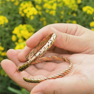 尼泊尔三色铜手镯