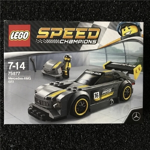 乐高积木lego正品超级赛车75877超级赛车系列奔驰gt3儿童拼插玩具