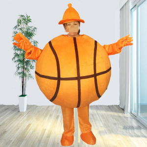 定做露脸篮球卡通人偶服装足球动漫人物头套圆球人穿玩偶服地球仪