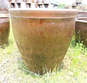 宜兴陶瓷 150斤水容量水缸 宜兴陶器 粗陶腌菜大缸发酵酒缸