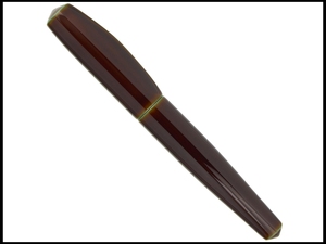 nakaya 中屋万年笔〔单背鳍 碧溜〕硬橡胶漆涂 14k金尖钢笔