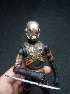 地狱男爵 电影版 发条人克鲁南头盔 树脂自制 7寸可佩带