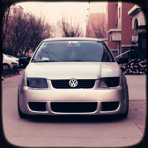 大众宝来改装大包围后杠