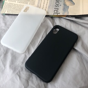 tpu苹果7plus手机壳6s橡胶x保护套se外壳6s黑白max外套8软胶xr