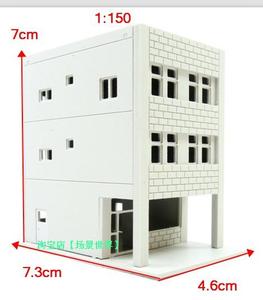 1/150 1/64香港骑楼建筑模型场景仿日本tomytec拼装塑料