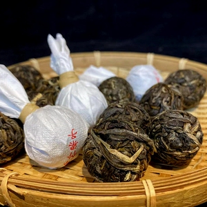 2021年滑竹梁子勐海之巅 龙珠生茶 500g