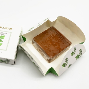 李时珍蕲艾精油皂手工洗脸保湿控油消痘去黑头洗澡沐浴全身正品