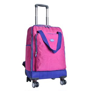 万向轮彩色手拉提包 20寸户外旅行拉杆登机箱包礼品 定制logo