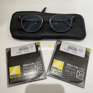 日本代购 nikon 尼康 超薄双面非球面镜片 日本制