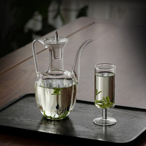 新款耐热泡绿茶专用泡茶器茶具菊花茶壶透明玻璃壶家用茶道烧水壶