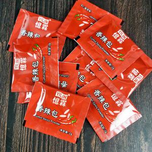忆霖香辣包调味粉2g*100小包撒料华莱士鸡排油炸烧烤调料商家用
