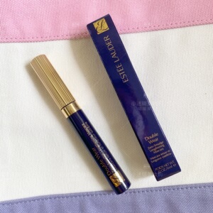 雅诗兰黛double wear 凝彩纤长零晕染睫毛膏6ml黑色 温水卸妆