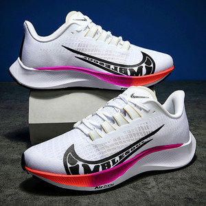 爱耐克男鞋超级飞马37zoom白彩虹跑鞋莆田38代正版登月运动跑步鞋