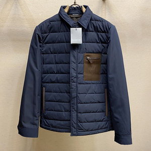 杰尼亚羽绒服男