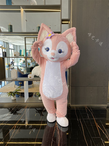 迪士尼充气玲娜贝儿人形头套卡通宣传布偶玩偶服行走人偶服装狐狸