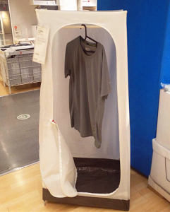 ikea宜家国内代购新款欧式乌库简易衣柜白色衣服布艺收纳衣橱收纳