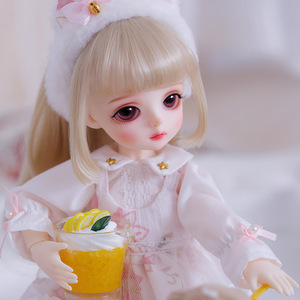 bjd娃娃6分玩偶米优miyo lolsd精灵手办全套含衣服可手工棉花送礼