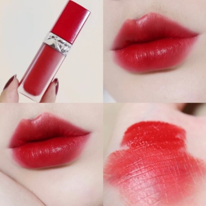 限购!dior迪奥烈艳蓝金红管液体唇釉999/635 持久不脱色
