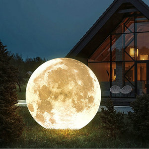 月亮造型灯户外