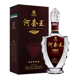 河套酒业 五星河套王酒36度500ml浓香型白酒低度酒纯粮酒商务宴请