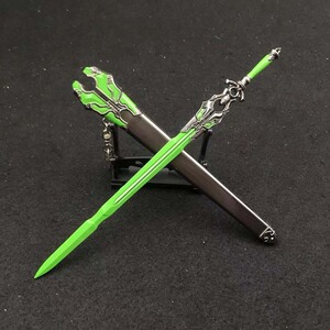 22cm古剑奇谭二禺期昭明神剑模型合金钥匙扣挂件挂饰摆件摆饰玩具