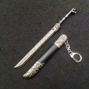 雪中悍刀行徐凤年春雷刀武器模型合金钥匙扣挂件挂饰摆件摆饰