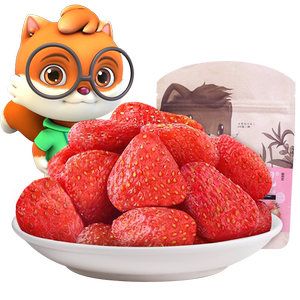 三只松鼠草莓干106g