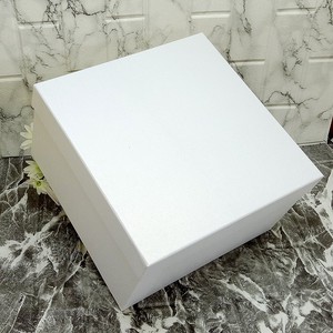 白色特大超大号正方形礼品盒篮球抱枕礼物包装结婚回礼盒定做礼盒