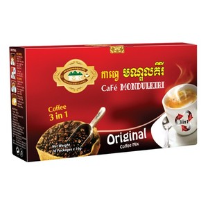 柬埔寨冰咖啡320g速溶coffee3合1cafe热带国家IMK原味咖啡粉包邮